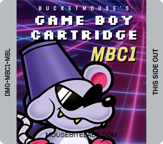 Thumbnail for Bucket Mouse's MBC1 Cartridge Label