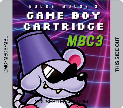 Thumbnail for Bucket Mouse's MBC3 Cartridge Label