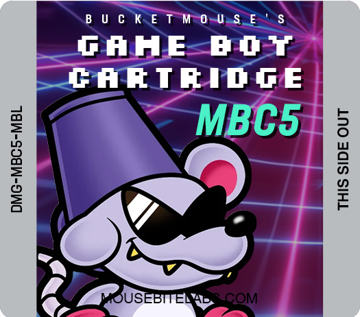 Thumbnail for Bucket Mouse's MBC5 Cartridge Label